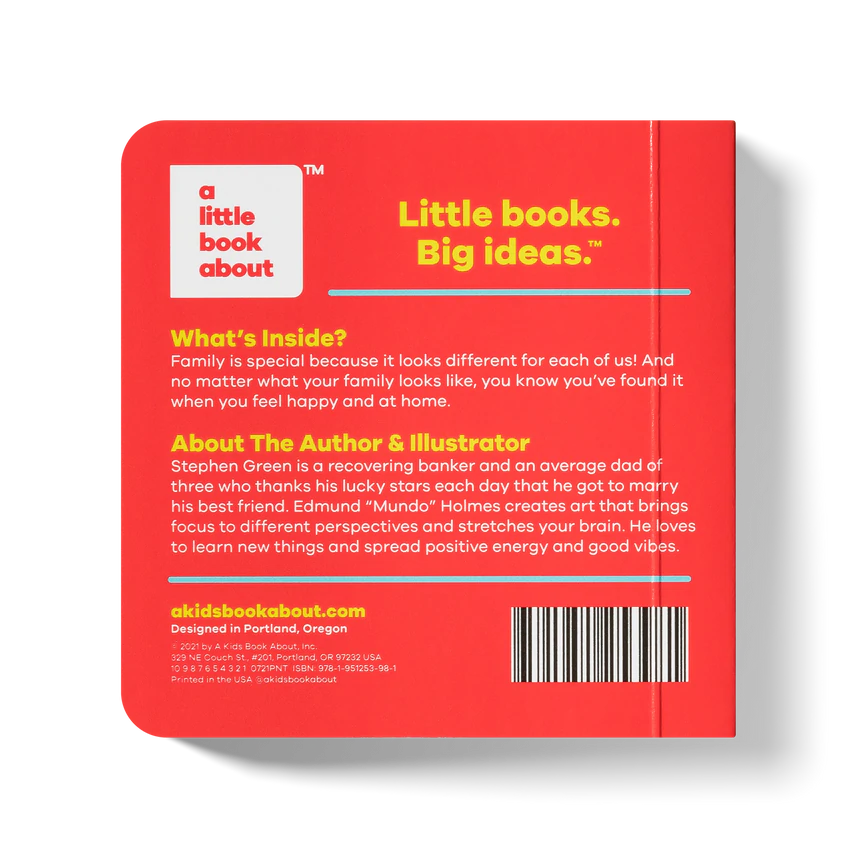 A Little Book About Family-A Kids Book About-Modern Rascals