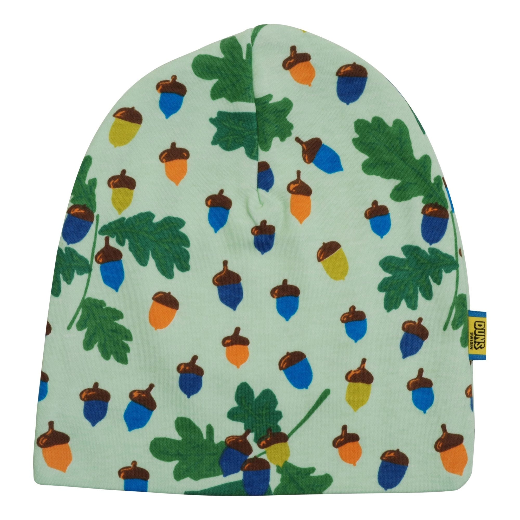 Acorns Double Layer Hat - Pastel Green - 2 Left Size 4-6 & 8-10 years-Duns Sweden-Modern Rascals