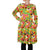 Adult's Autumn Flowers - Yellow Long Sleeve Dress With Gathered Skirt - 2 Left Size 3X & 4X-Duns Sweden-Modern Rascals