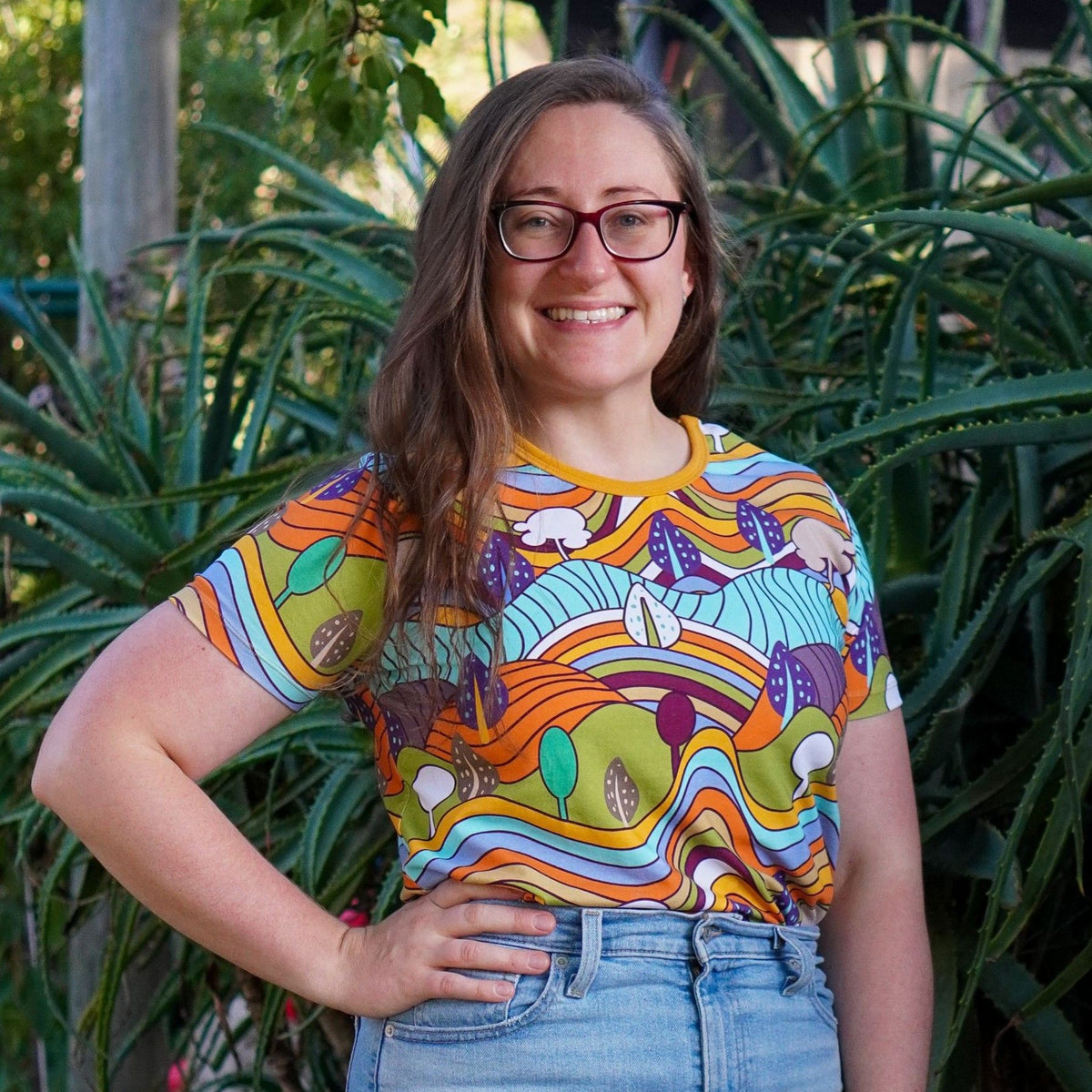 Adult's Autumn Hills Short Sleeve Shirt-Uddevalla Barn-Modern Rascals