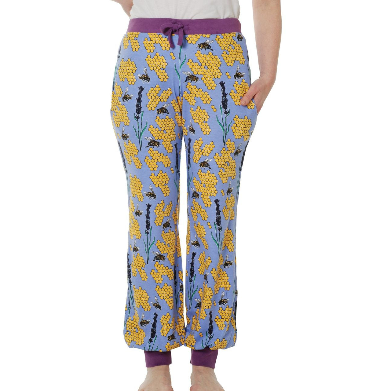 Adult's Bee - Grape Baggy Pants-Duns Sweden-Modern Rascals