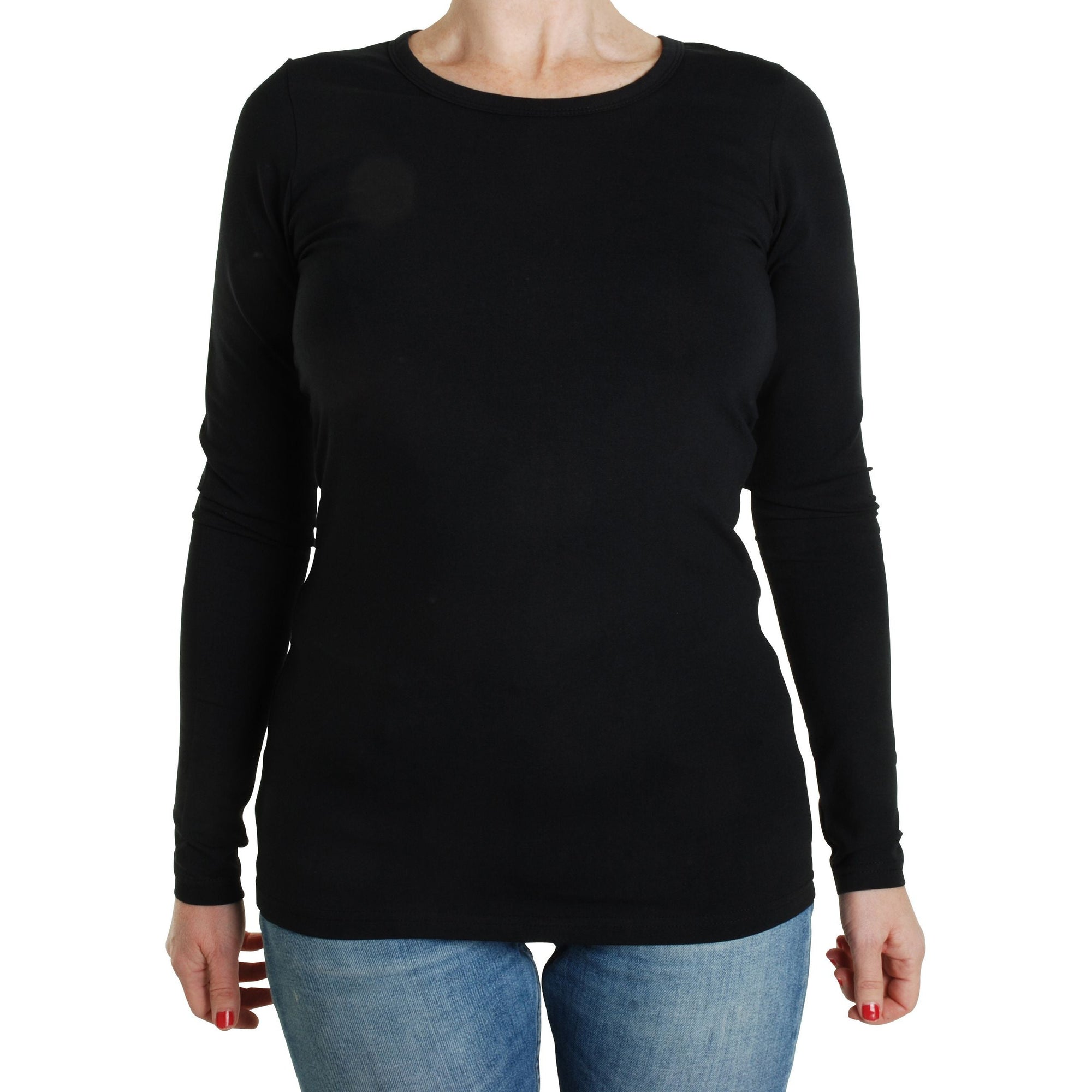 Adult's Black Long Sleeve Shirt-More Than A Fling-Modern Rascals