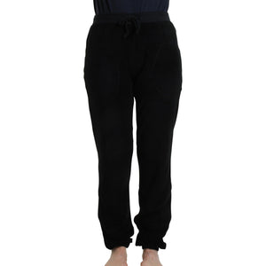 Adult's Black Terry Trousers-Duns Sweden-Modern Rascals