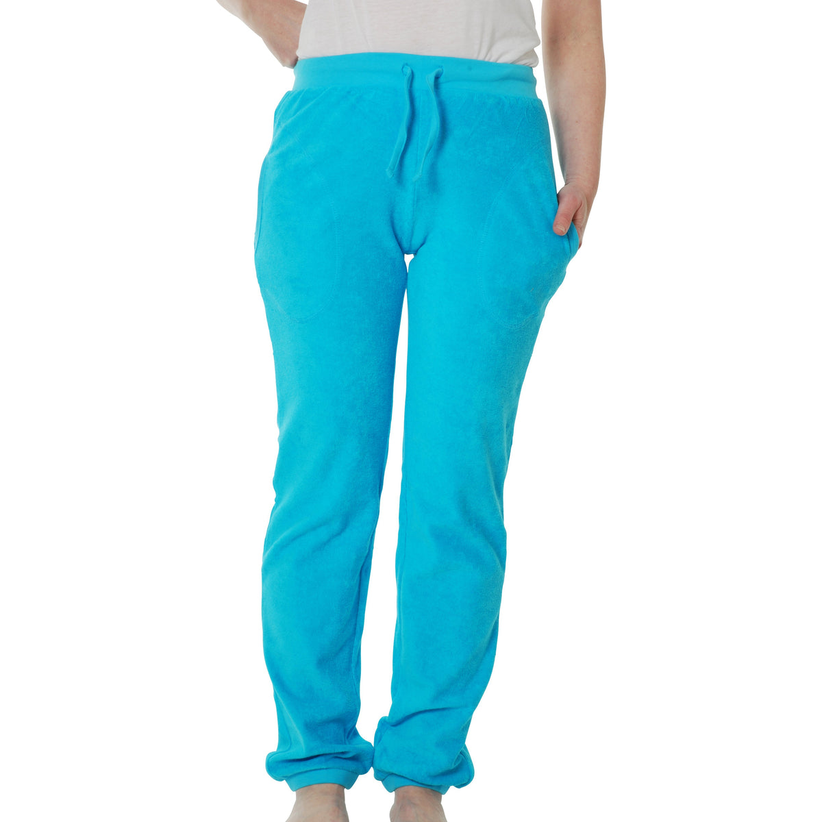 Adult's Blue Atoll Terry Trousers-Duns Sweden-Modern Rascals