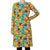 Adult's Blue Autumn Garden A-Line Long Sleeve Dress - 2 Left Size S & XL-Duns Sweden-Modern Rascals