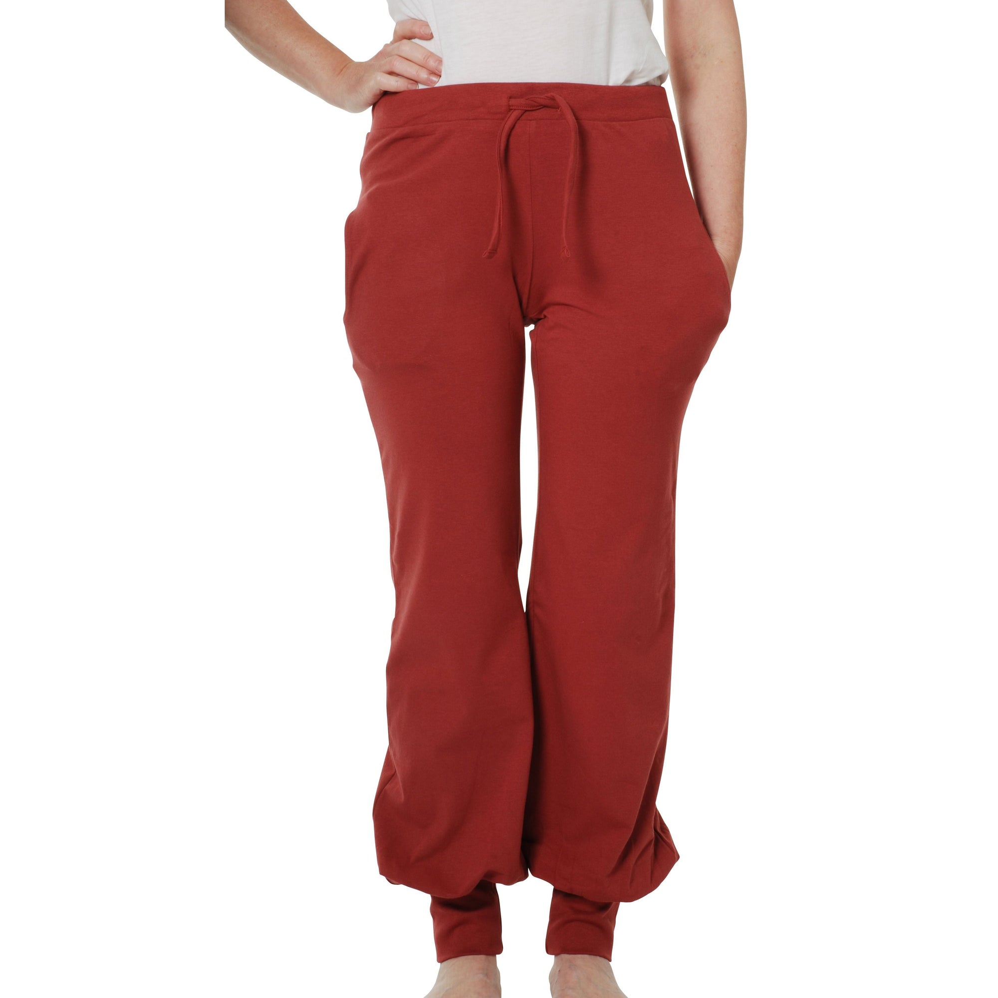 Adult's Brick Red Baggy Pants - 2 Left Size L-More Than A Fling-Modern Rascals