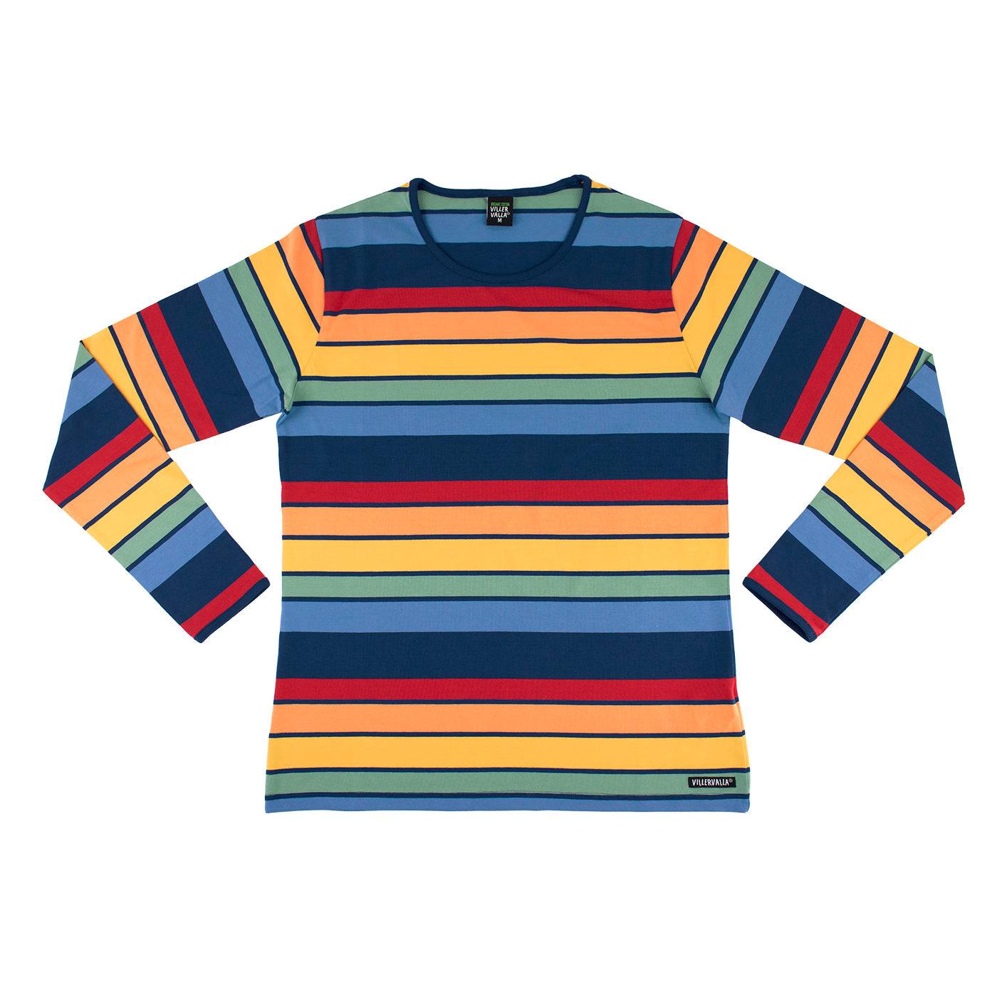 Adult's Chamonix Multi Stripe Long Sleeve Shirt-Villervalla-Modern Rascals