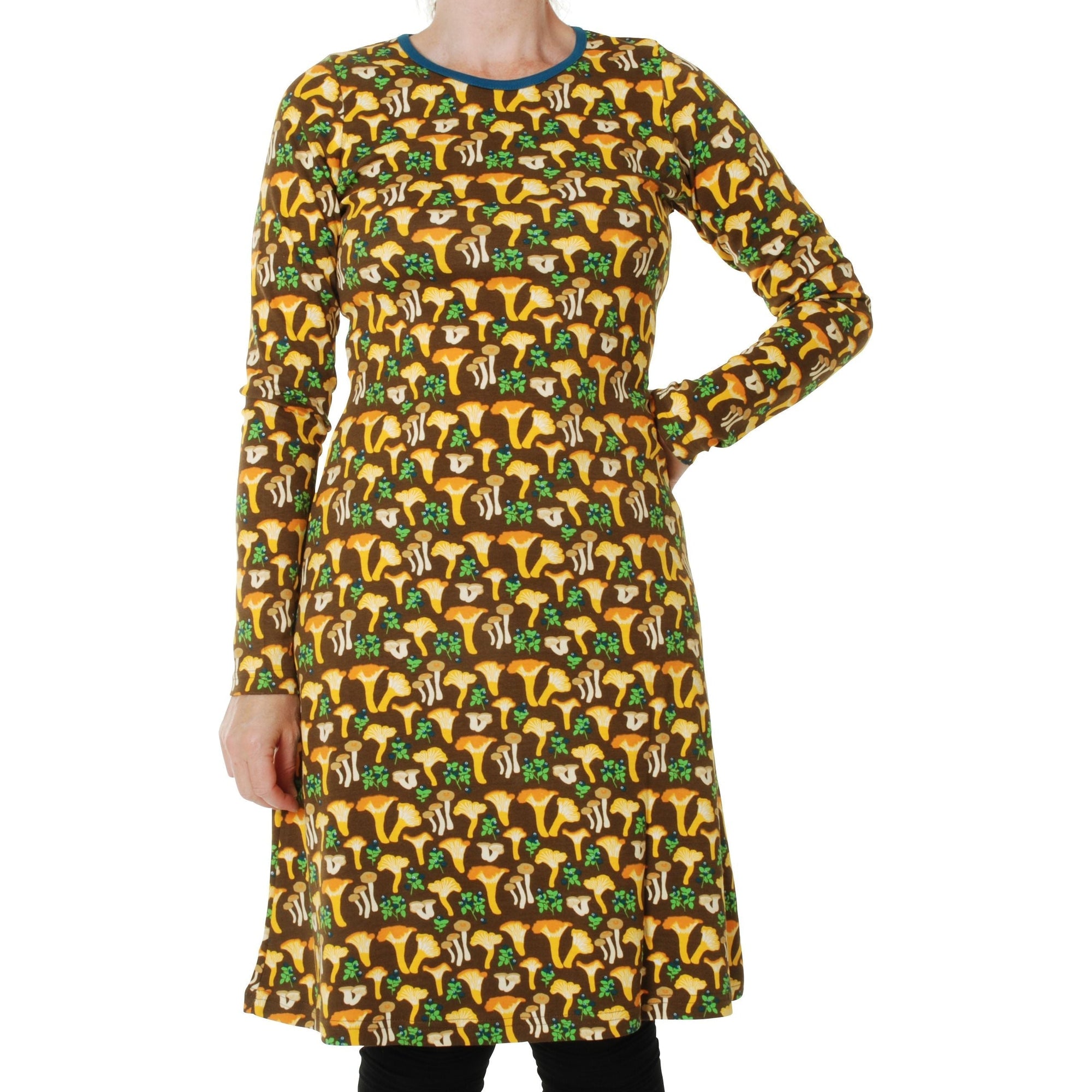 Adult's Chanterelle A-Line Long Sleeve Dress - 2 Left Size S-Duns Sweden-Modern Rascals