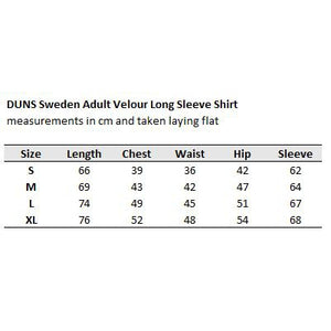Adult's Chestnut Velour Long Sleeve Shirt-Duns Sweden-Modern Rascals