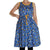 Adult's Fish - Blue Sleeveless Dress With Gathered Skirt - 2 Left Size S & 2XL-Duns Sweden-Modern Rascals