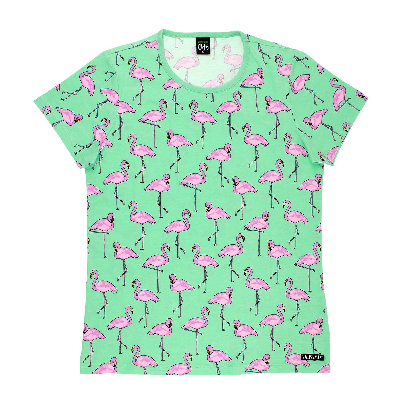 Adult's Flamingo Short Sleeve Shirt-Villervalla-Modern Rascals