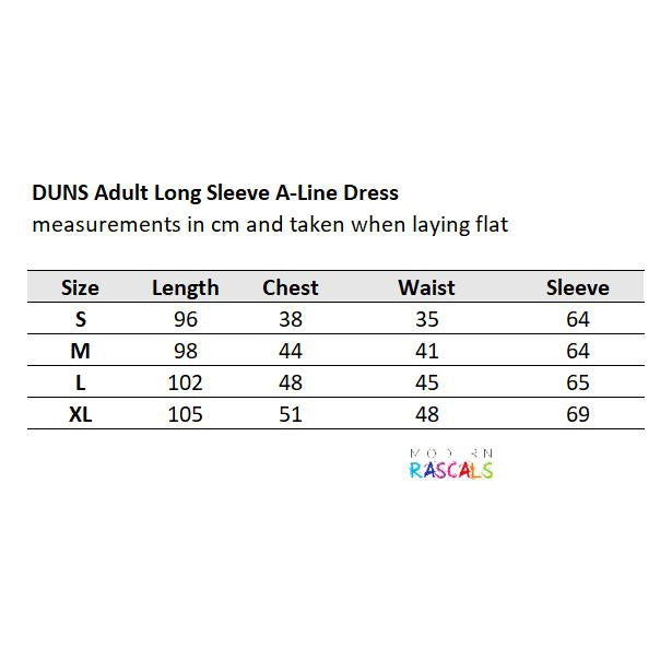 Adult's Flowers - Apricot Short Sleeve A-Line Dress - 2 Left Size XS & S-Duns Sweden-Modern Rascals