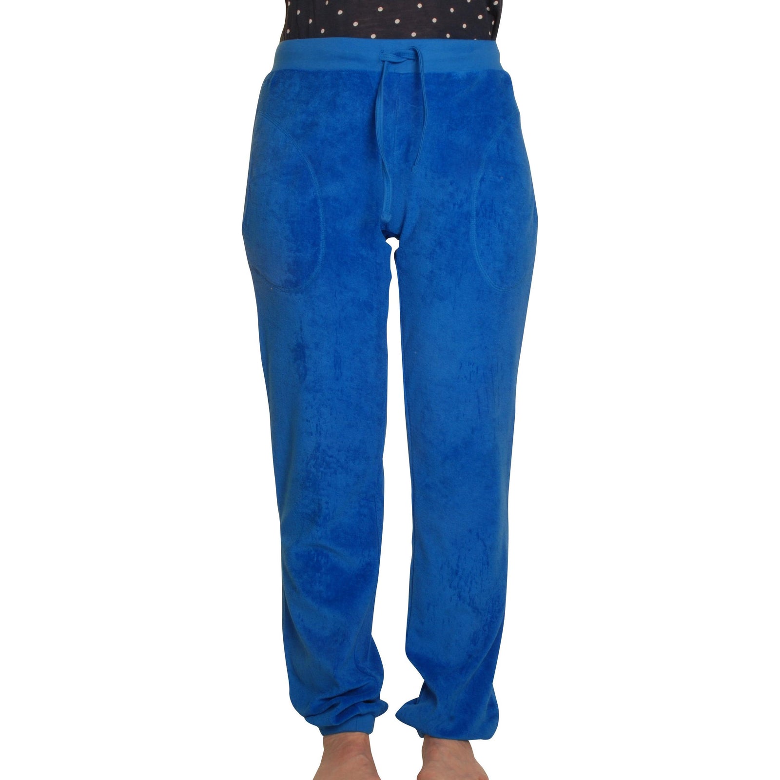Adult's French Blue Terry Trousers - 2 Left Size L & 2XL-Duns Sweden-Modern Rascals