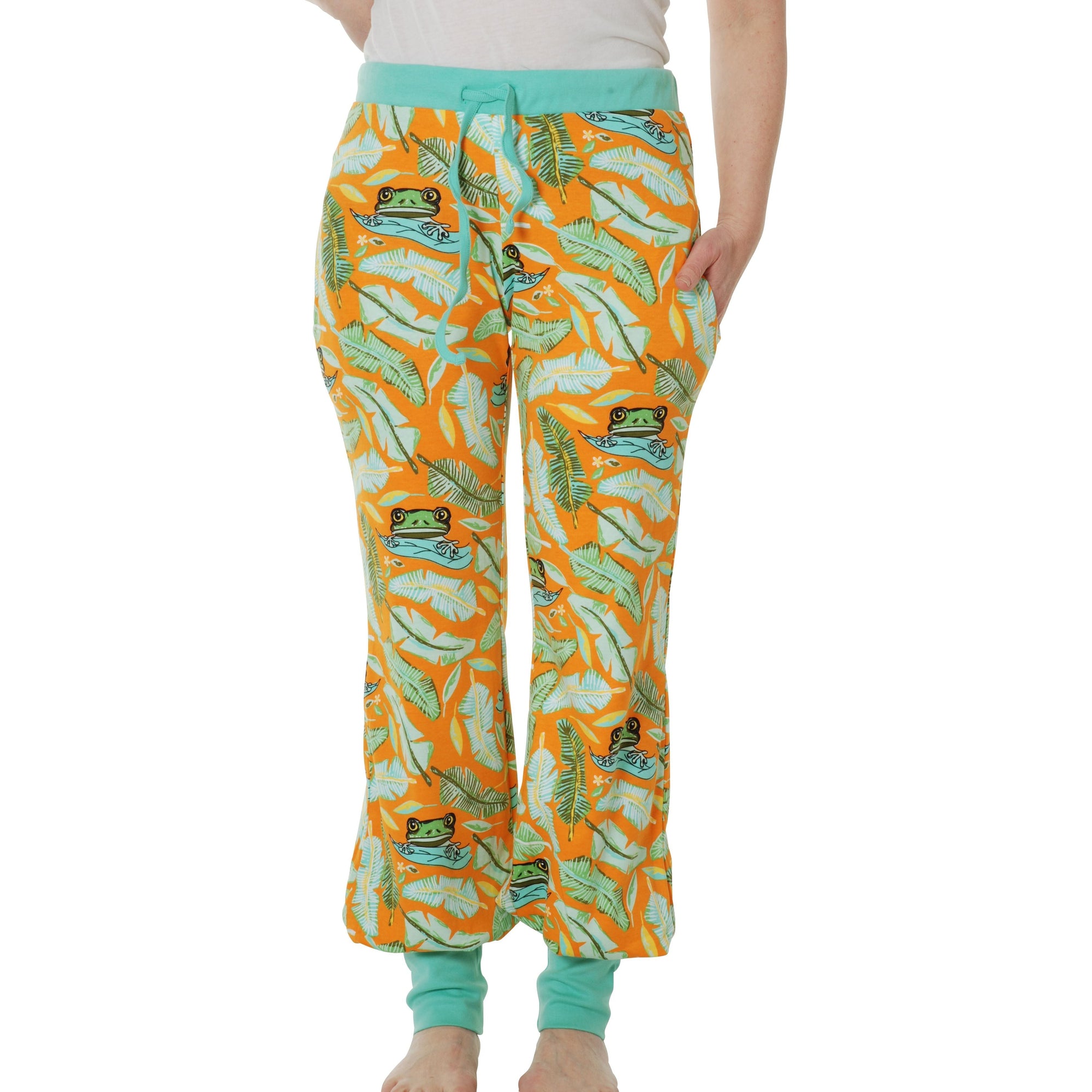Adult's Frog - Orange Baggy Pants - 2 Left Size XS & 2XL-Duns Sweden-Modern Rascals