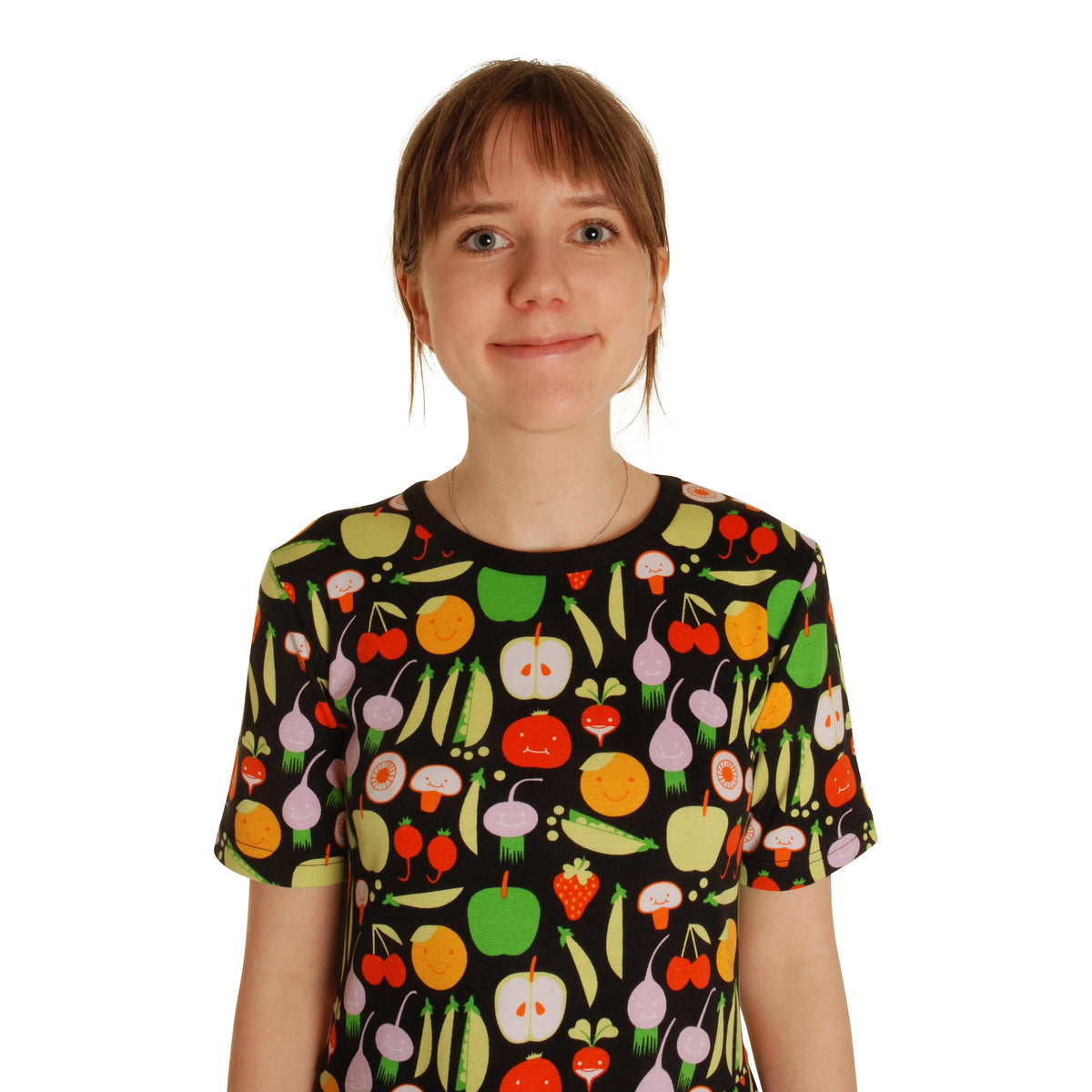 Adult's Harvest - Black Short Sleeve Shirt-Duns Sweden-Modern Rascals