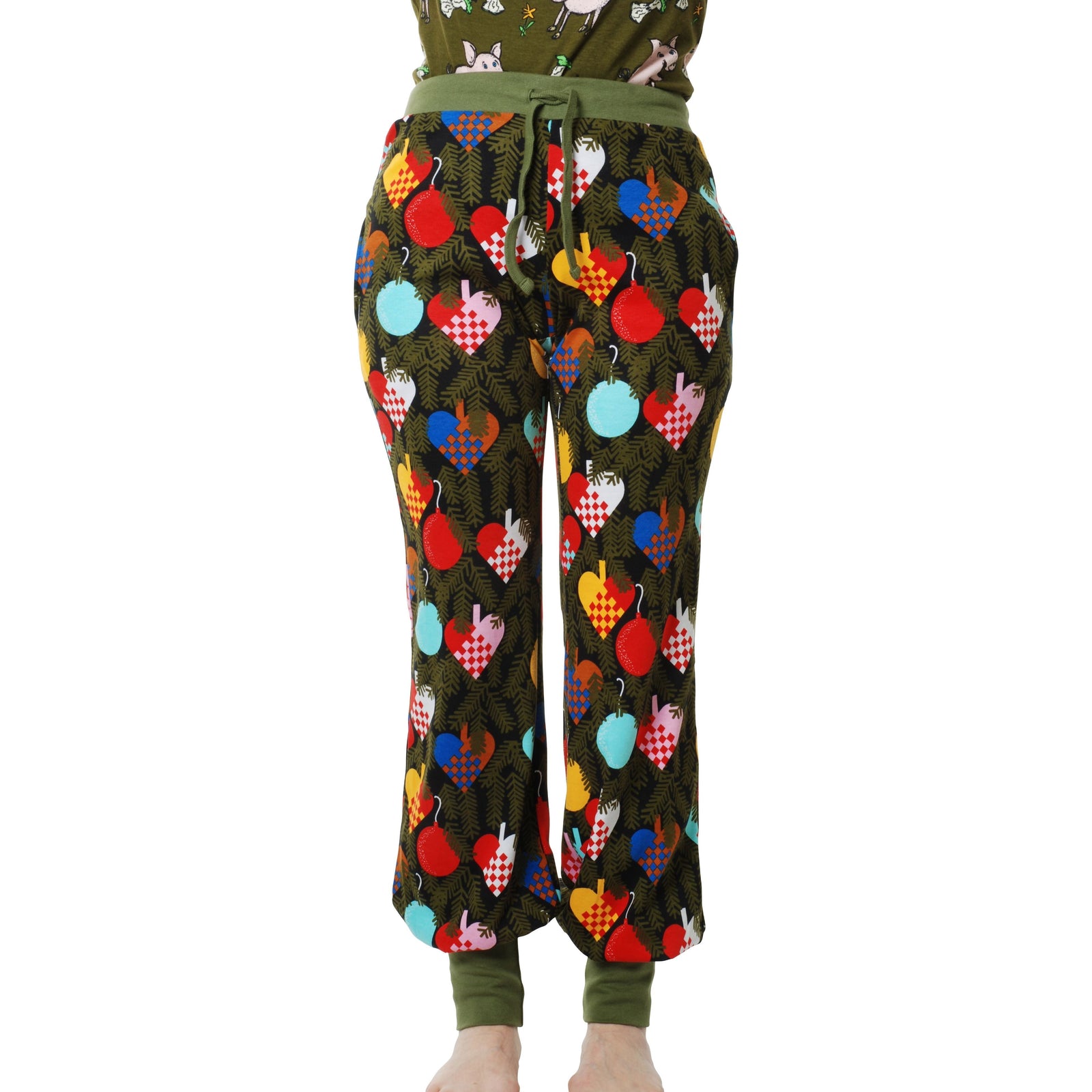 Adult's Heart Baggy Pants - 2 Left Size S & 2XL-Duns Sweden-Modern Rascals