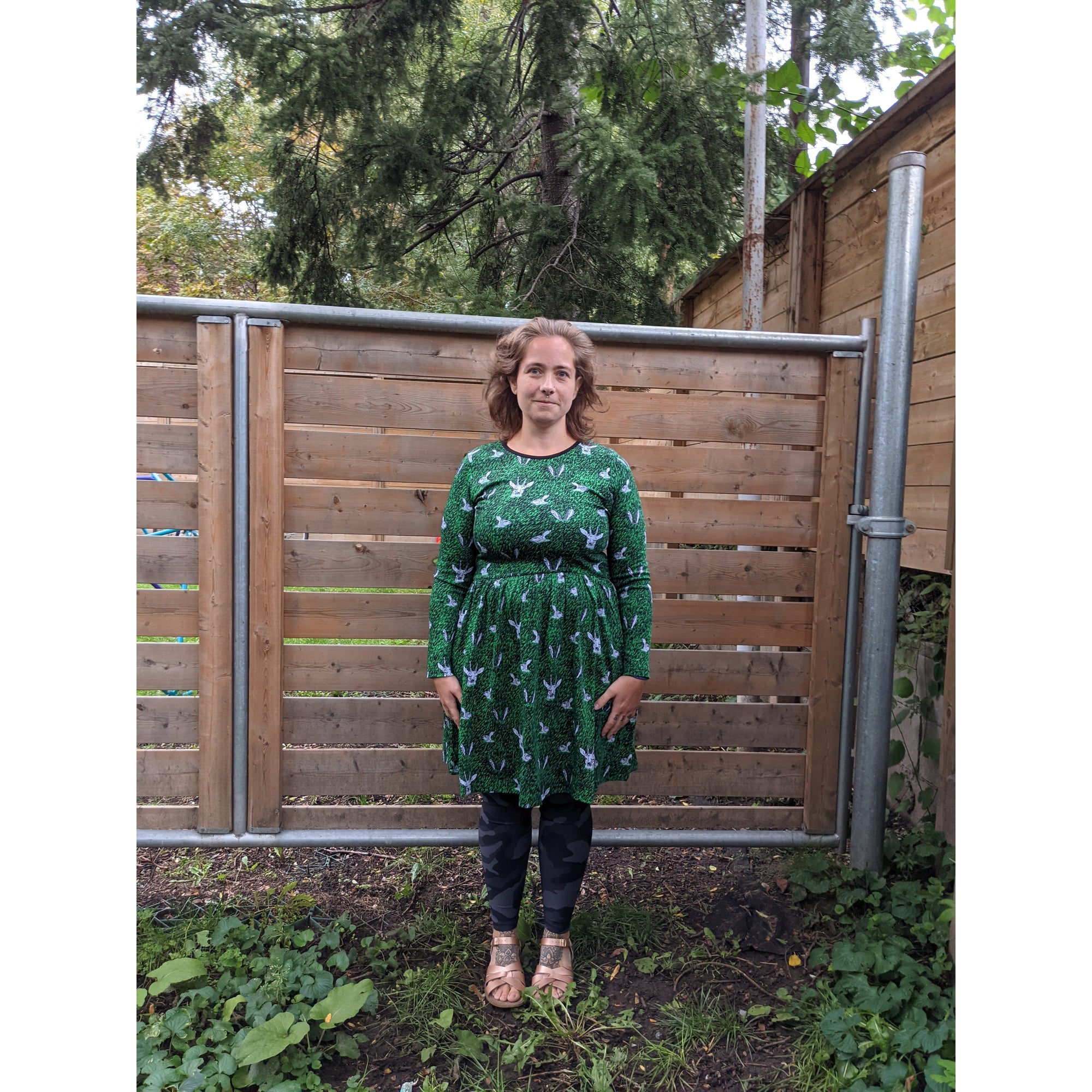 Adult's Hiding Long Sleeve Dress With Gathered Skirt - 1 Left Size 4XL-Duns Sweden-Modern Rascals