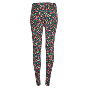 Adult's Indigo Kernow Floral Leona Leggings - 1 Left Size UK 16-Frugi-Modern Rascals