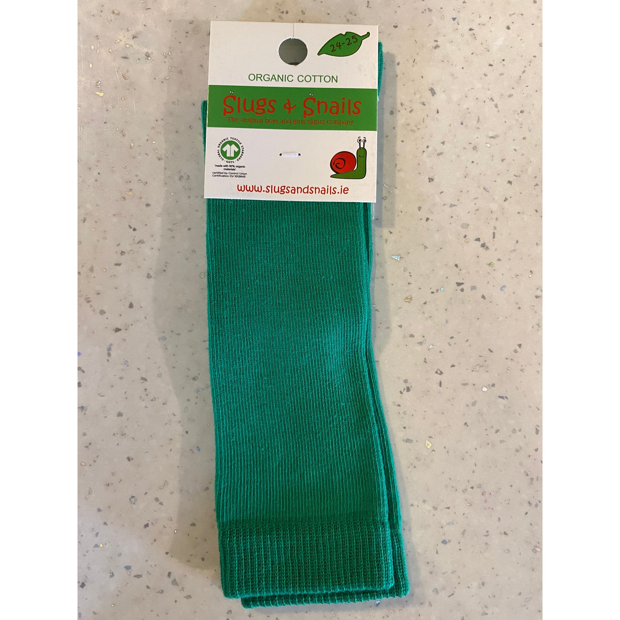 Adult's Jungle Knee Socks - 1 Left Size 36-38 EU-Slugs and Snails-Modern Rascals