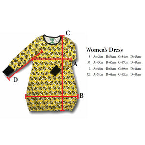 Adult's Lace Long Sleeve Bell Dress - 2 Left Size S & L-Naperonuttu-Modern Rascals