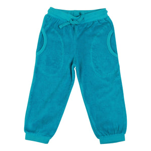 Adult's Lake Blue Terry Trousers - 1 Left Size XS-Duns Sweden-Modern Rascals
