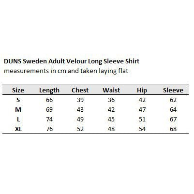 Adult's Leaf - Opal Velour Long Sleeve Shirt - 1 Left Size S-Duns Sweden-Modern Rascals