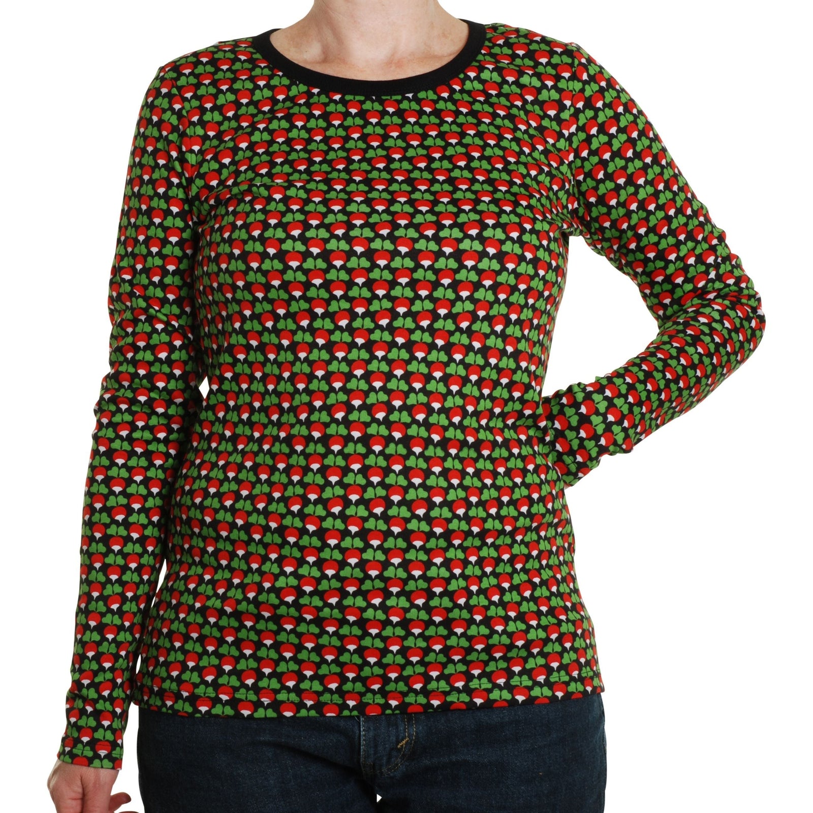 Adult's Mini Radish - Black Long Sleeve Shirt - 2 Left Size S & M-Duns Sweden-Modern Rascals