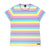 Adult's Multi Stripe Short Sleeve Shirt in California-Villervalla-Modern Rascals