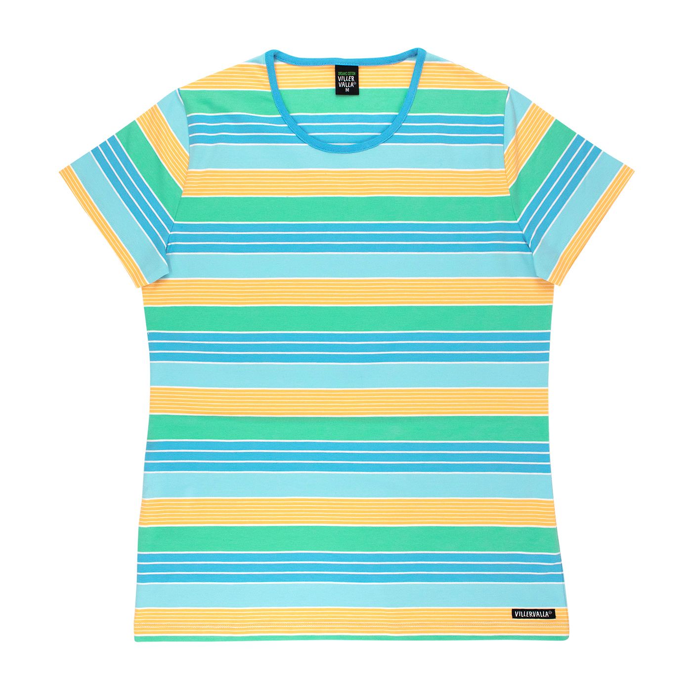 Adult's Multi Stripe Short Sleeve Shirt in Florida - 1 Left Size L-Villervalla-Modern Rascals