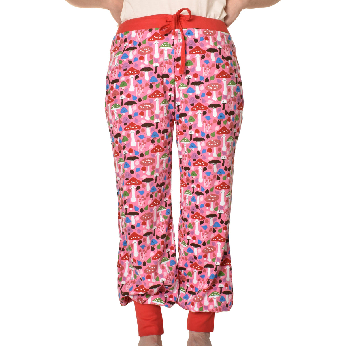 Adult's Mushroom - Pink Baggy Pants-Duns Sweden-Modern Rascals
