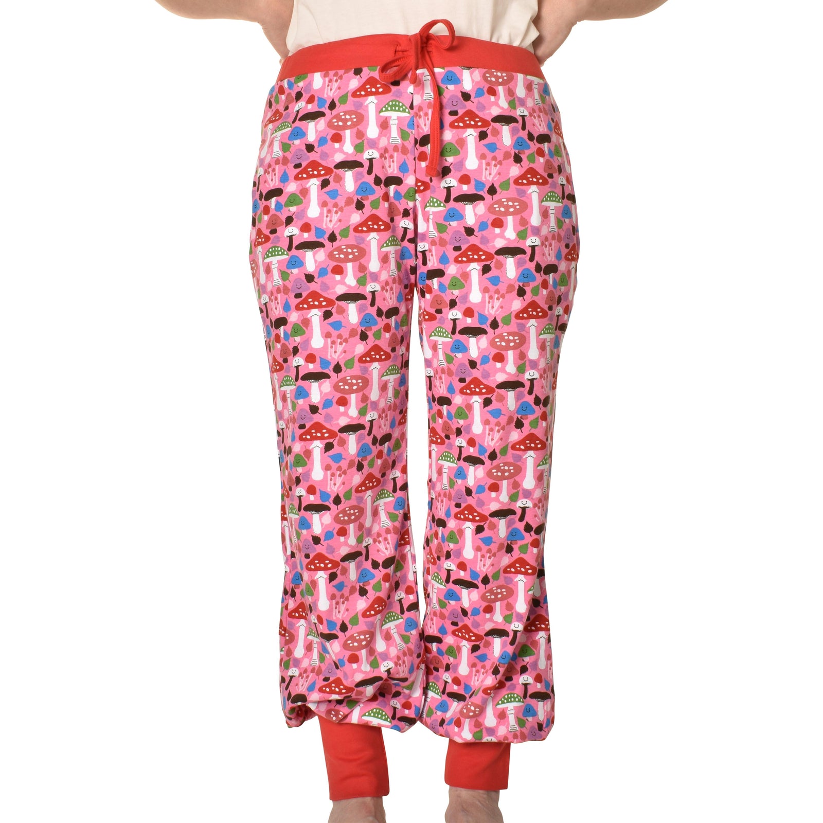Adult's Mushroom - Pink Baggy Pants-Duns Sweden-Modern Rascals