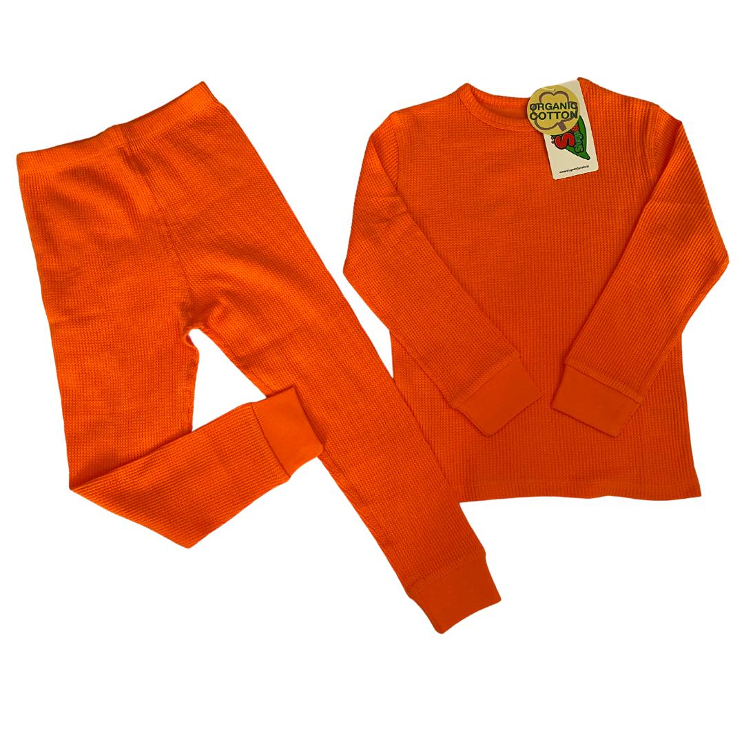 Adult's Orange Waffle Set - 2 Left Size L & XL-Slugs and Snails-Modern Rascals