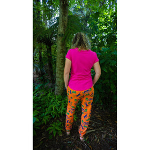 Adult's Panther Orange Pants - 2 Left Size M-Coddi and Womple-Modern Rascals