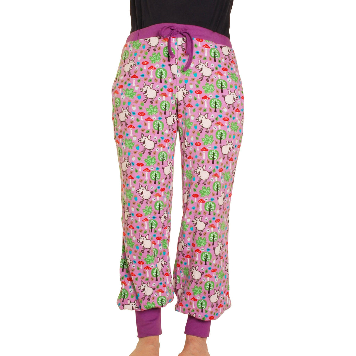 Adult's Pigs & Acorns - Violet Tulle Baggy Pants-Duns Sweden-Modern Rascals