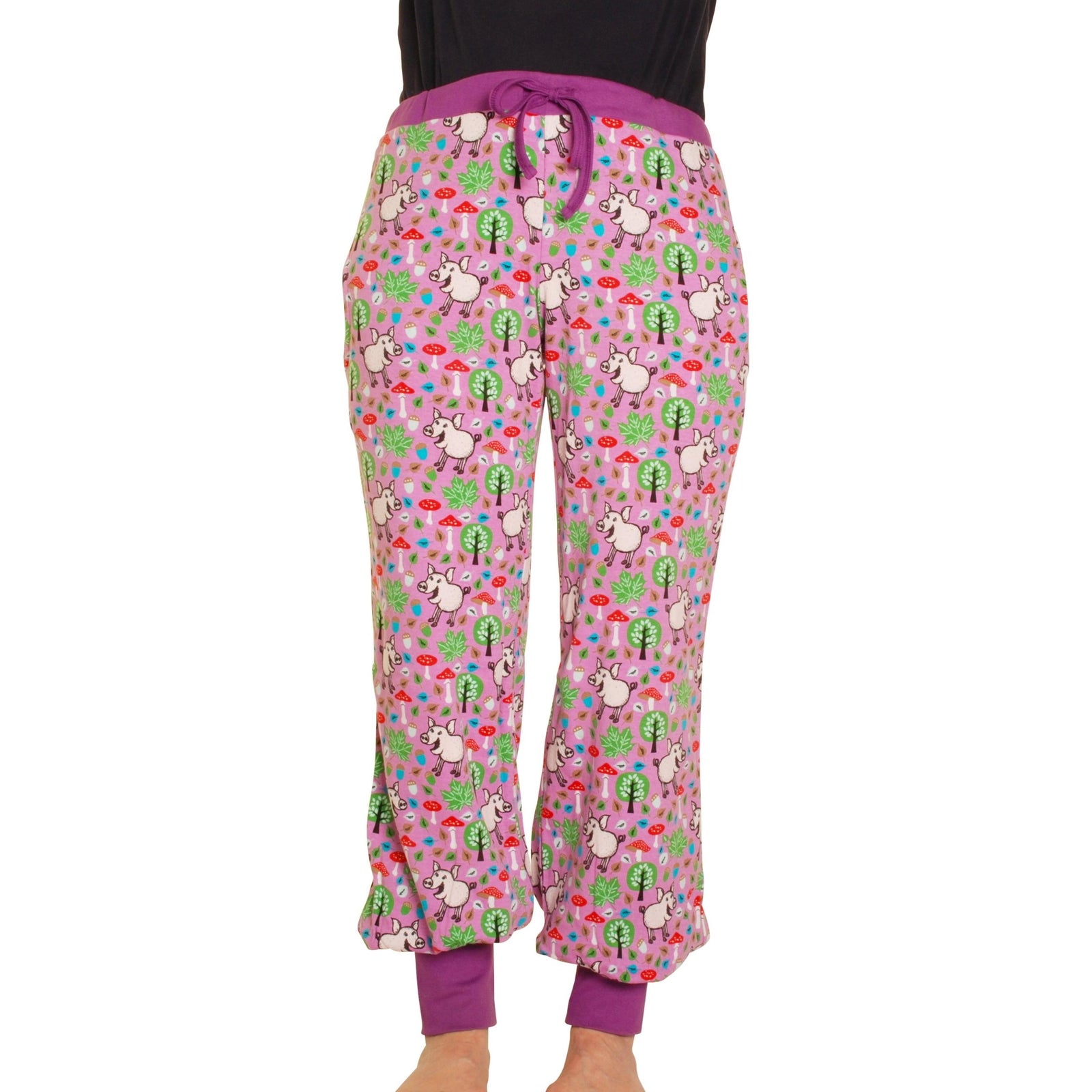 Adult's Pigs & Acorns - Violet Tulle Baggy Pants-Duns Sweden-Modern Rascals