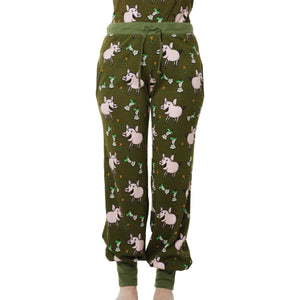 Adult's Pigs - Green Baggy Pants - 1 Left Size XL-Duns Sweden-Modern Rascals