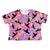 Adult's Pink Toucan Short Sleeve Crop T-Shirt-Mullido-Modern Rascals