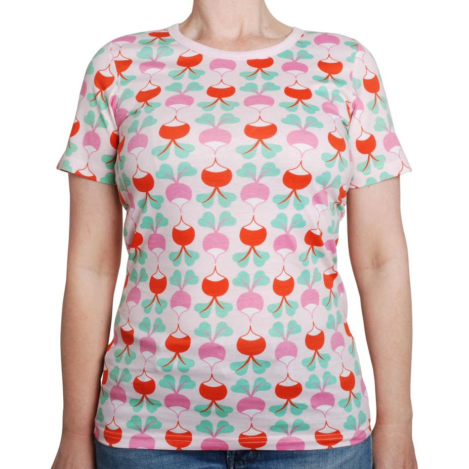 Adult's Radish - Blushing Bride Short Sleeve Shirt-Duns Sweden-Modern Rascals