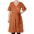 Adult's Radish - Camelia Short Sleeve Wrap Dress - 1 Left Size XS-Duns Sweden-Modern Rascals