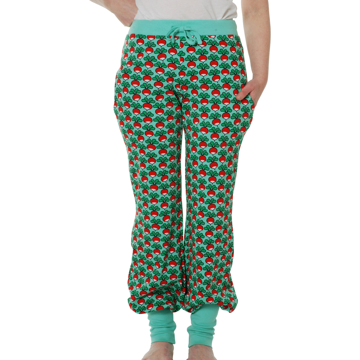 Adult's Radish - Green Baggy Pants - 1 Left Size XS-Duns Sweden-Modern Rascals