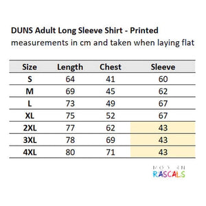 Adult's Radish - Peaches and Cream Long Sleeve Shirt - 1 Left Size 4XL-Duns Sweden-Modern Rascals