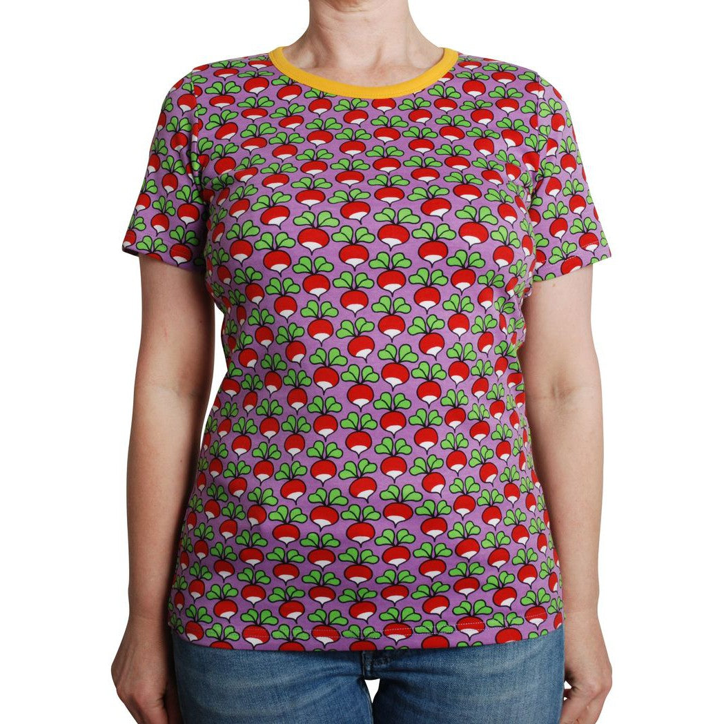 Adult's Radish - Violet Short Sleeve Shirt - 2 Left Size S & 2XL-Duns Sweden-Modern Rascals