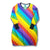 Adult's Rainbow Long Sleeve Bell Dress - 1 Left Size 2XL-Naperonuttu-Modern Rascals