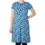 Adult's Strawberry - Blue Short Sleeve A-Line Dress-Duns Sweden-Modern Rascals