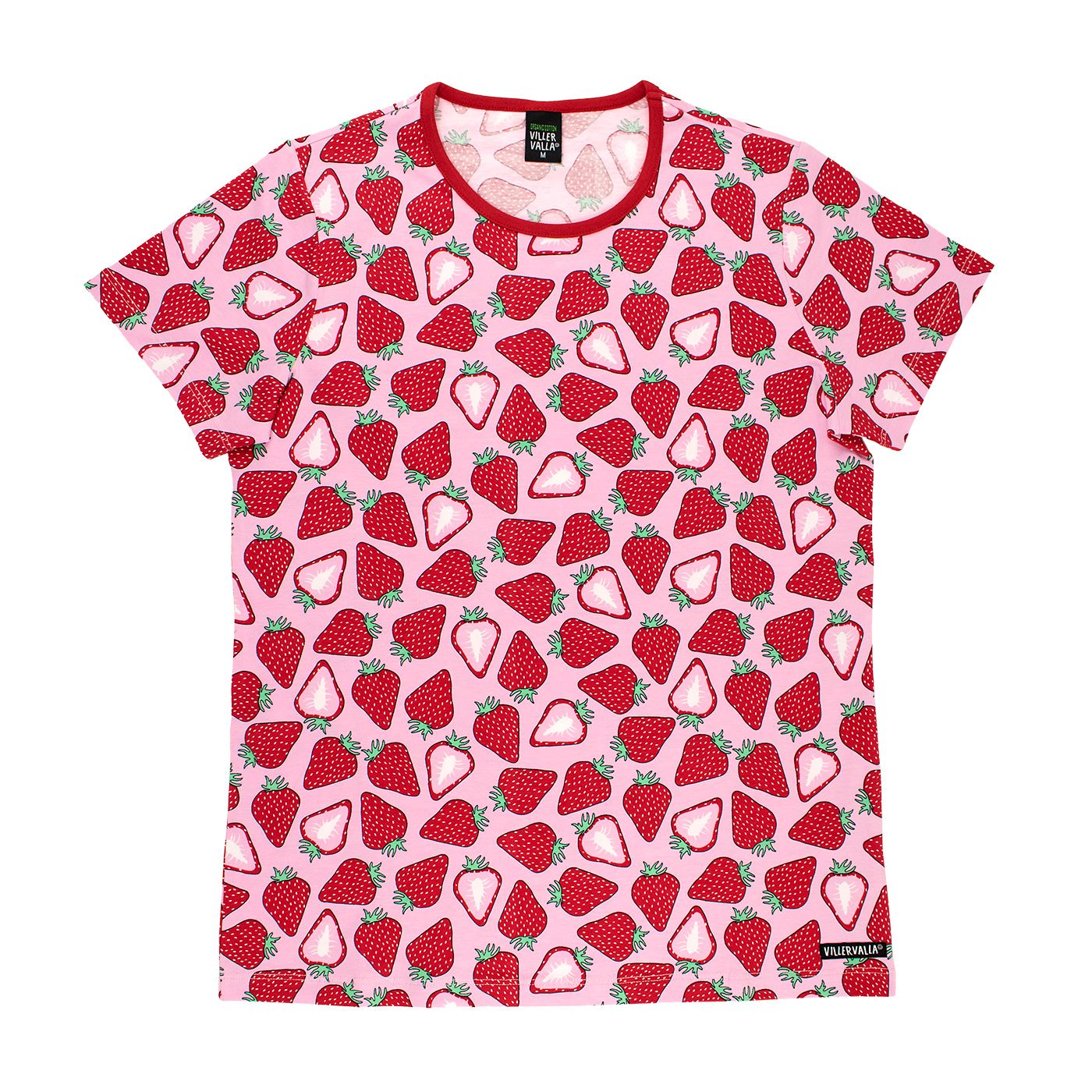 Adult's Strawberry Short Sleeve Shirt - 2 Left Size S & L-Villervalla-Modern Rascals