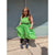 Adult's Summer Days - Green Sleeveless Dress With Gathered Skirt - 2 Left Size L & 2XL-Duns Sweden-Modern Rascals