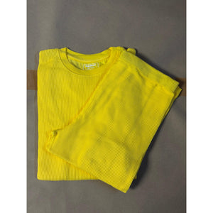 Adult's Sunflower Yellow Waffle Set-Slugs and Snails-Modern Rascals