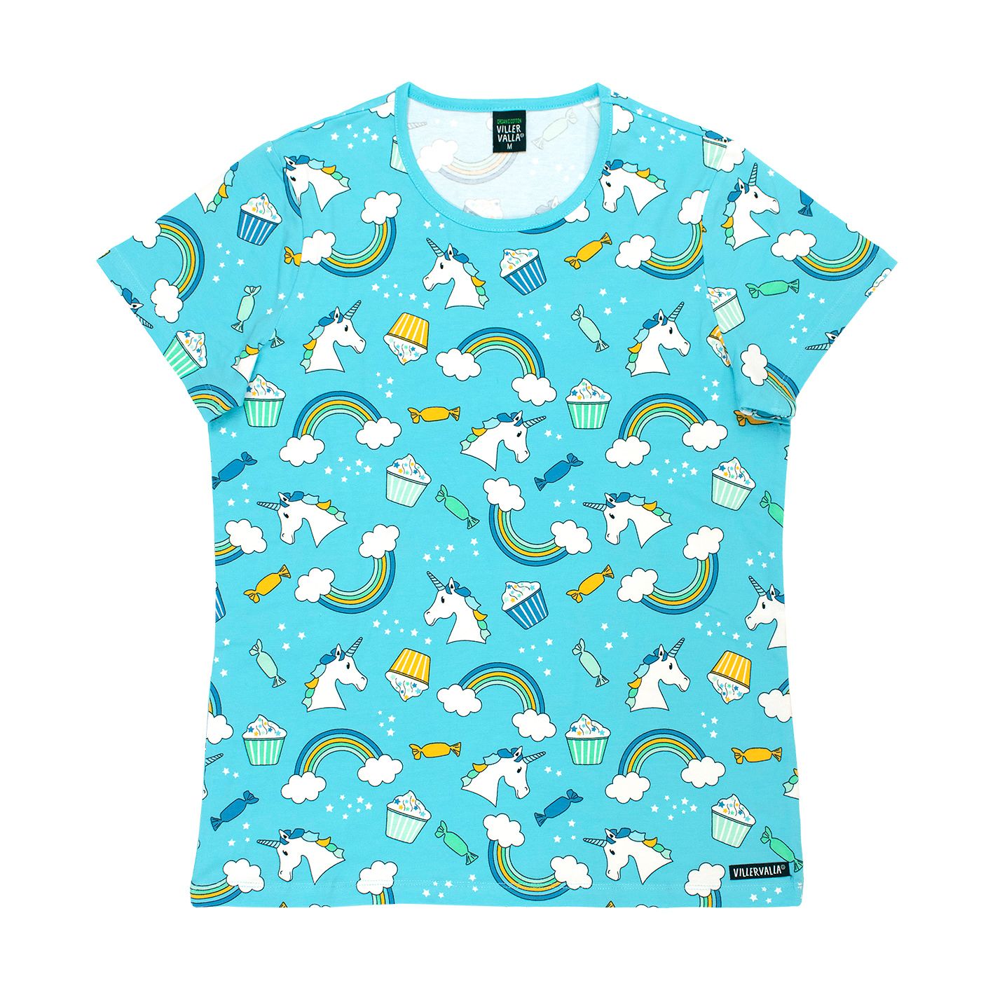Adult's Unicorn Short Sleeve Shirt in Aruba - 1 Left Size XL-Villervalla-Modern Rascals