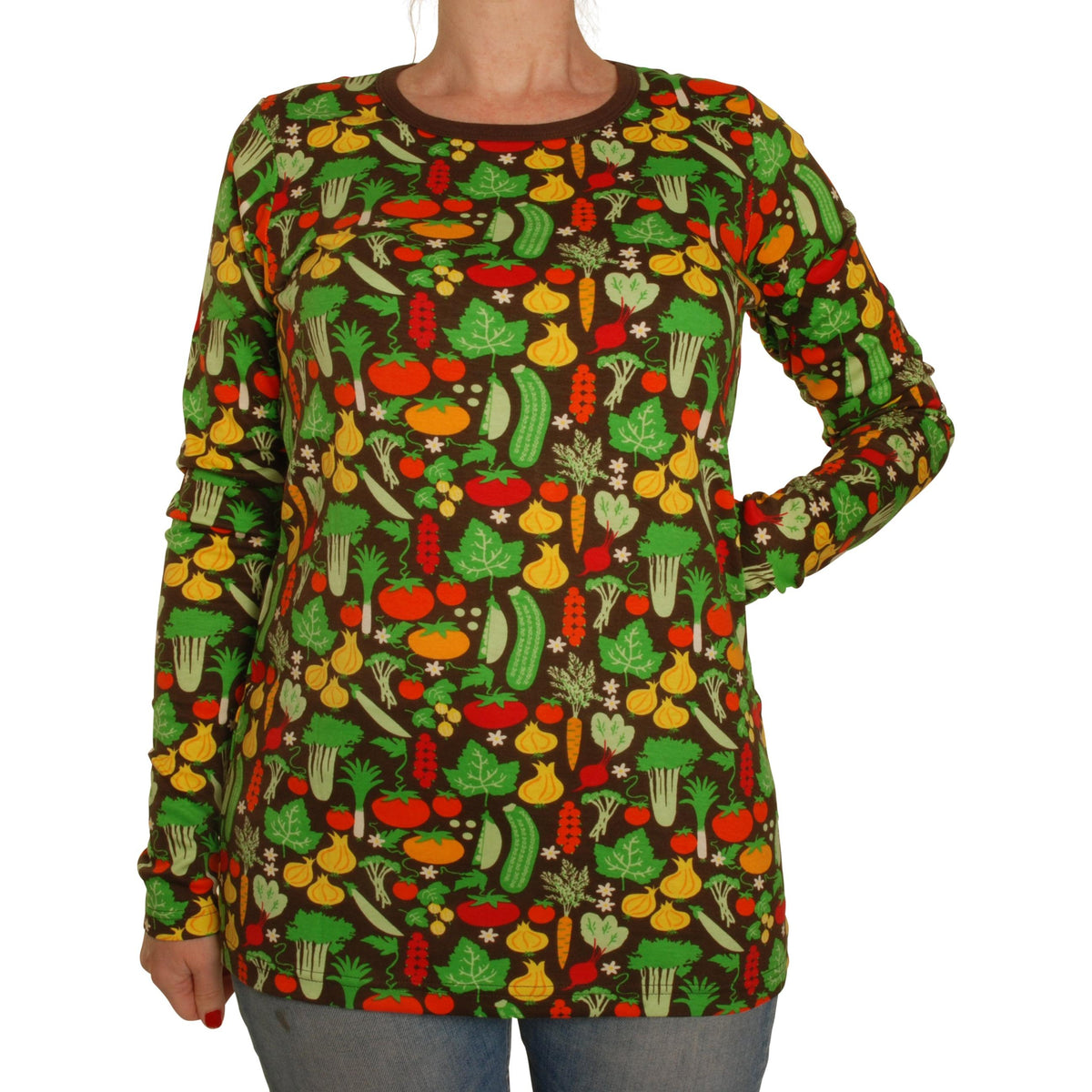 Adult's Veggies Long Sleeve Shirt-Duns Sweden-Modern Rascals