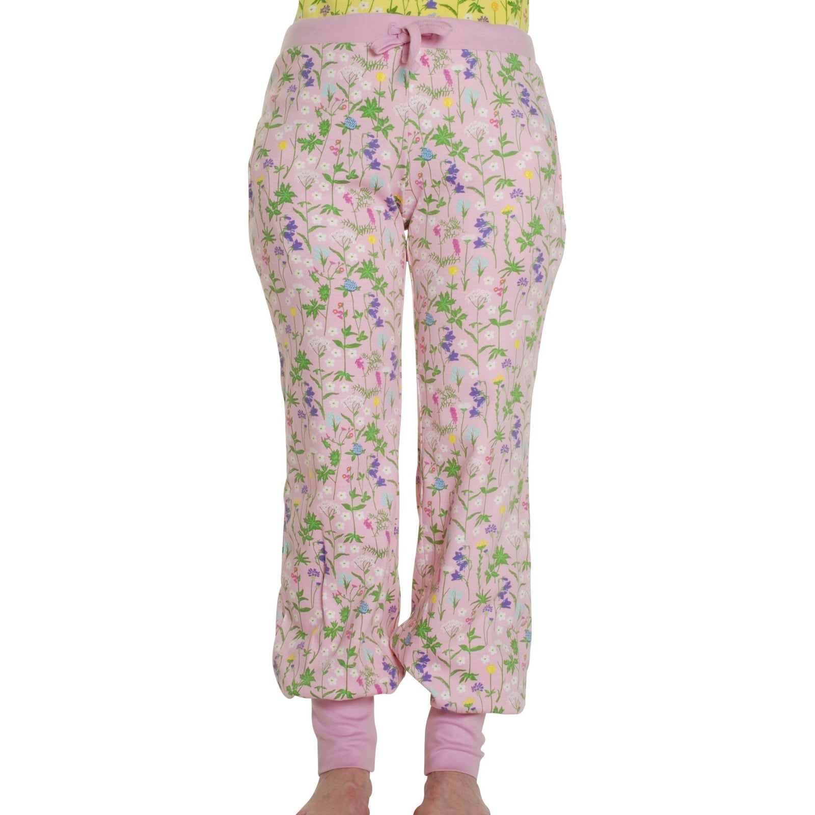 Adult's Wildflowers- Pink Baggy Pants - 2 Left Size L & XL-Duns Sweden-Modern Rascals
